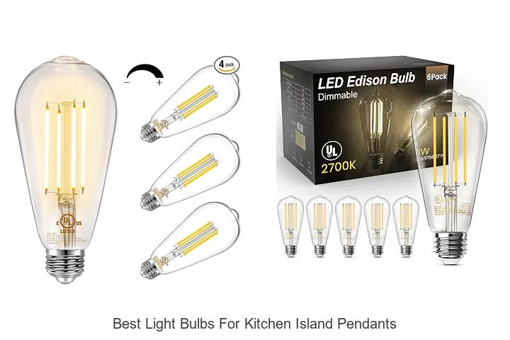 best light bulbs for kitchen island pendants