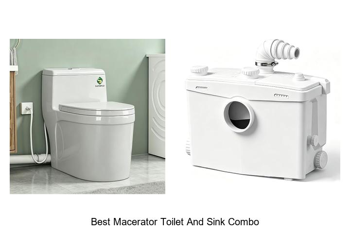 best macerator toilet and sink combo