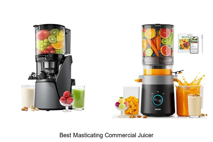 best masticating commercial juicer
