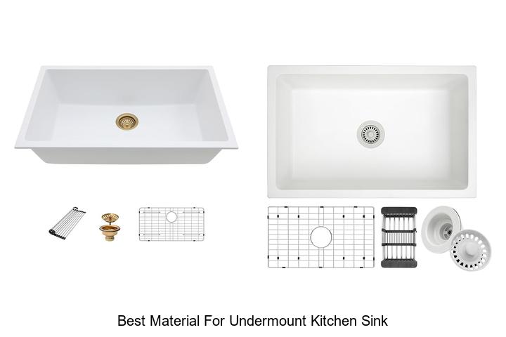 best material for undermount kitchen sink