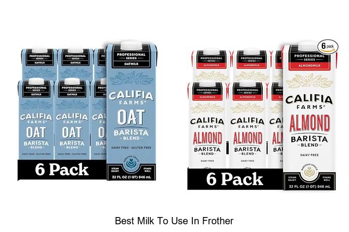 best milk to use in frother