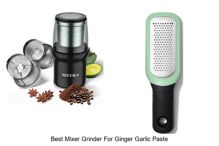 best mixer grinder for ginger garlic paste