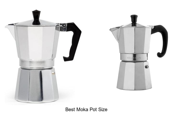 best moka pot size