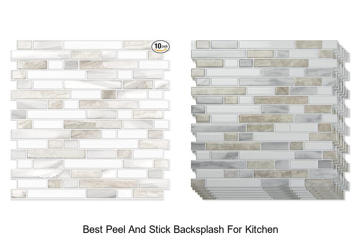 best peel and stick backsplash for kitchen