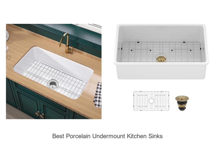 best porcelain undermount kitchen sinks