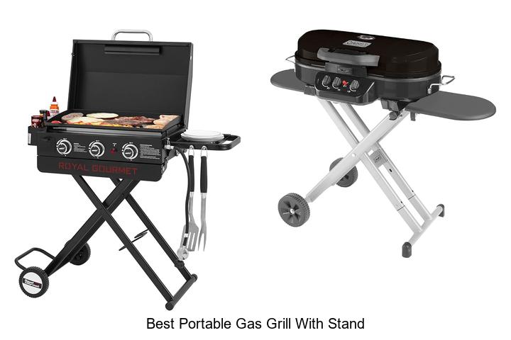 best portable gas grill with stand