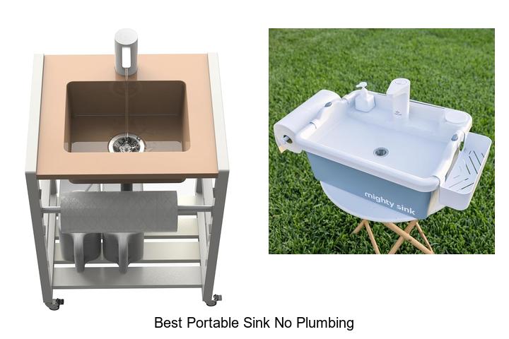 best portable sink no plumbing