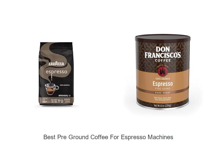 best pre ground coffee for espresso machines
