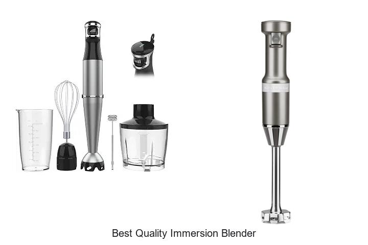 best quality immersion blender