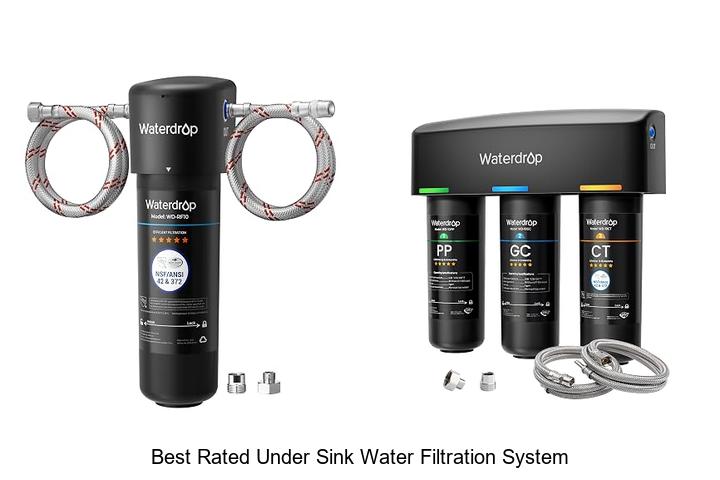 best rated under sink water filtration system