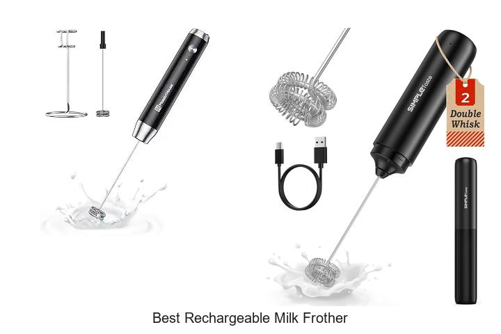 best rechargeable milk frother