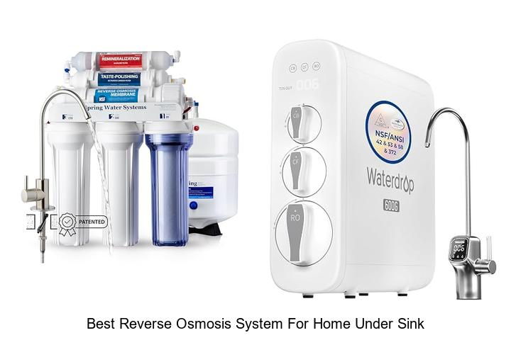 best reverse osmosis system for home under sink