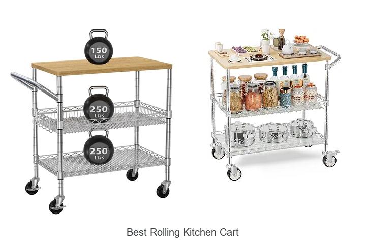 best rolling kitchen cart