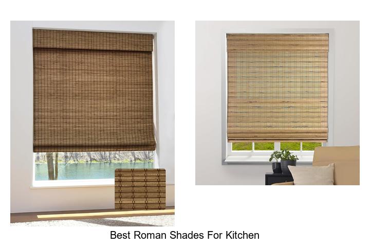 best roman shades for kitchen