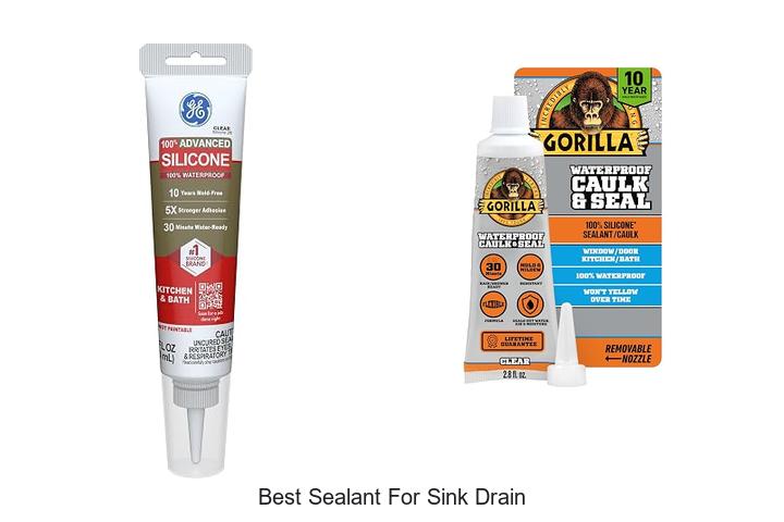 best sealant for sink drain