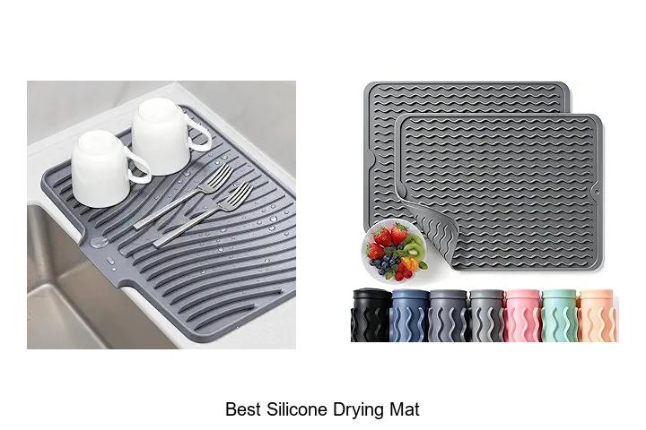 best silicone drying mat