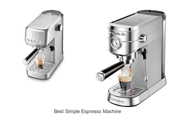 best simple espresso machine