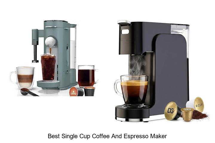 best single cup coffee and espresso maker