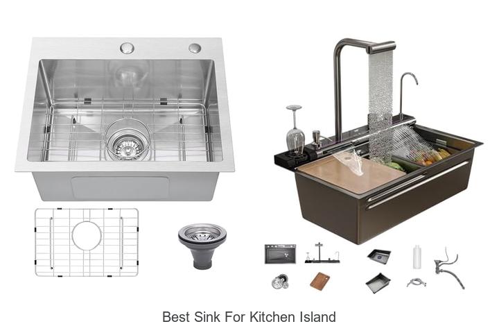 best sink for kitchen island