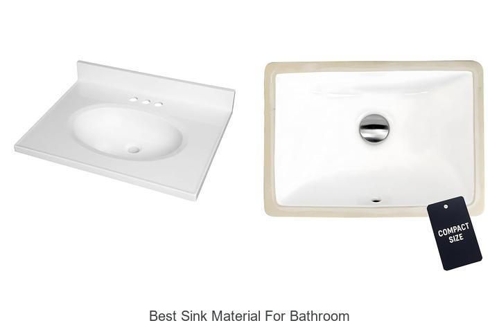 best sink material for bathroom
