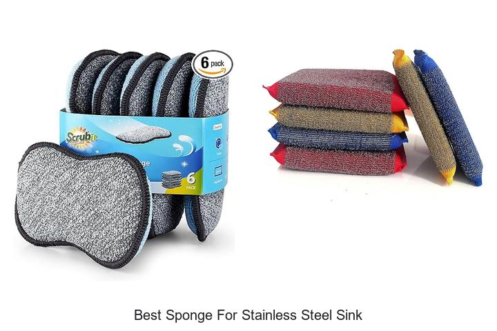 best sponge for stainless steel sink