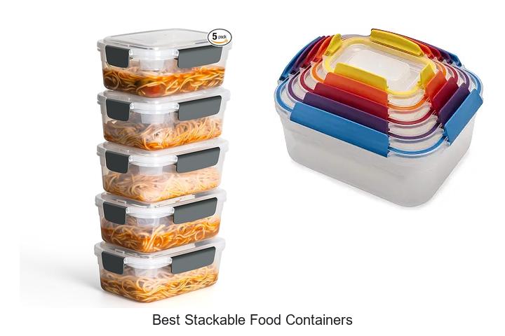 best stackable food containers