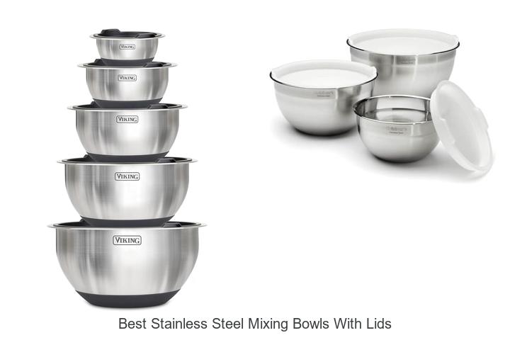 best stainless steel mixing bowls with lids
