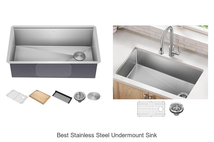 best stainless steel undermount sink