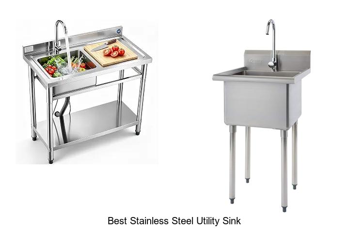 best stainless steel utility sink