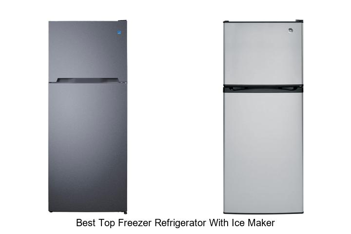 best top freezer refrigerator with ice maker