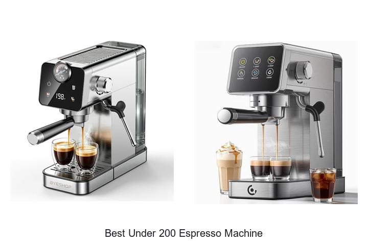best under 200 espresso machine