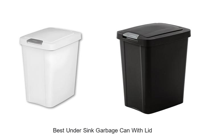 best under sink garbage can with lid
