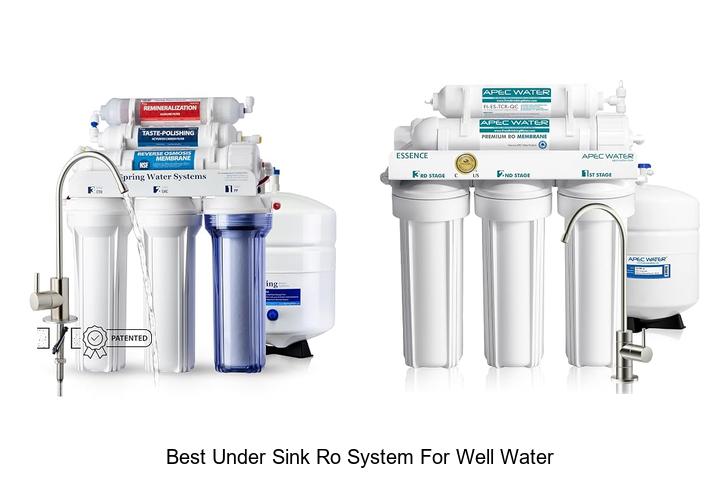 best under sink ro system for well water