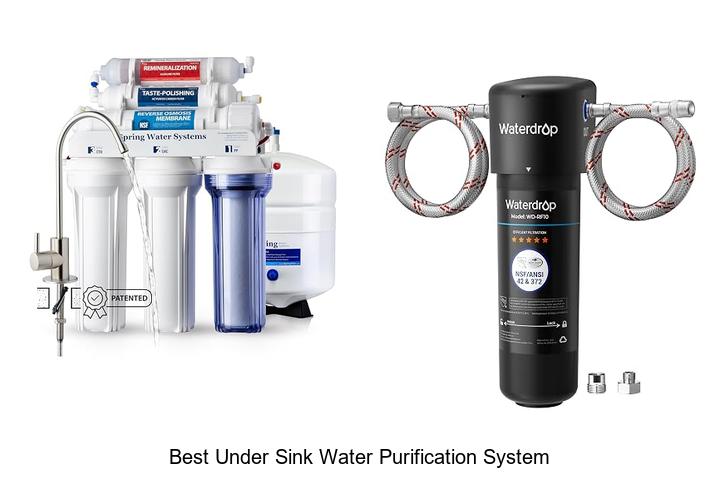 best under sink water purification system