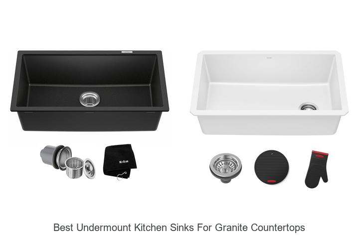 best undermount kitchen sinks for granite countertops
