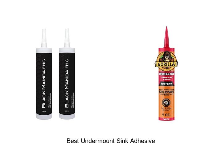 best undermount sink adhesive