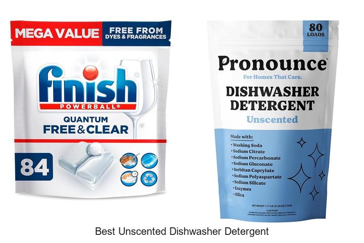 best unscented dishwasher detergent