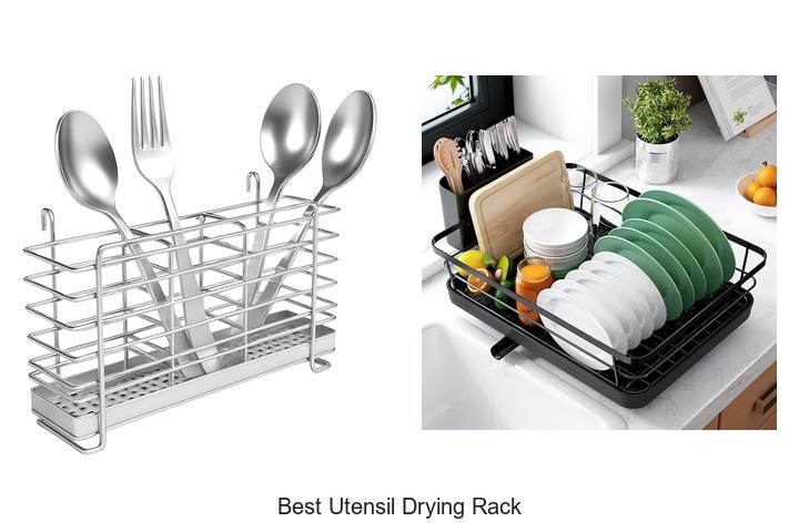 best utensil drying rack