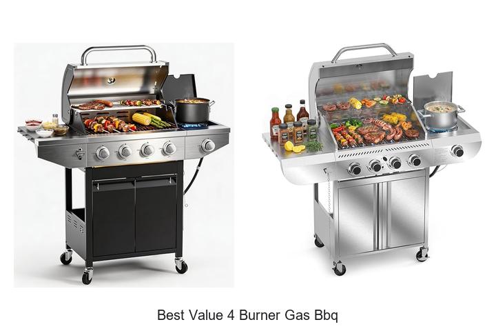 best value 4 burner gas bbq