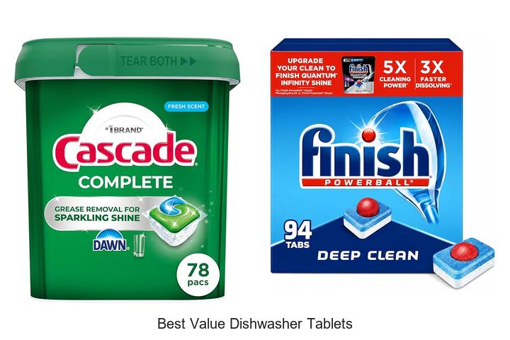 best value dishwasher tablets