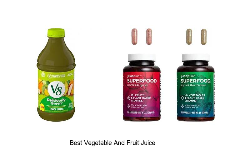 best vegetable and fruit juice