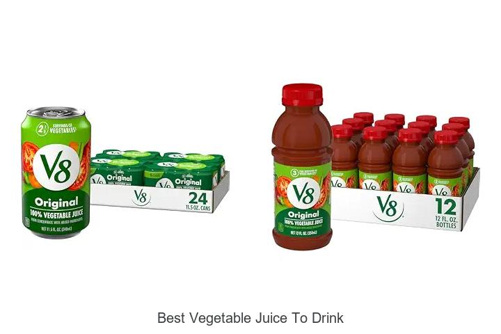 best vegetable juice to drink