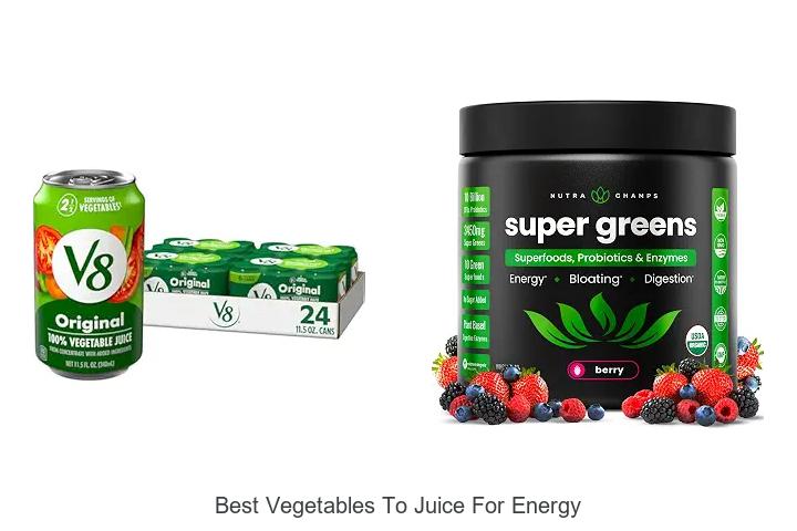 best vegetables to juice for energy