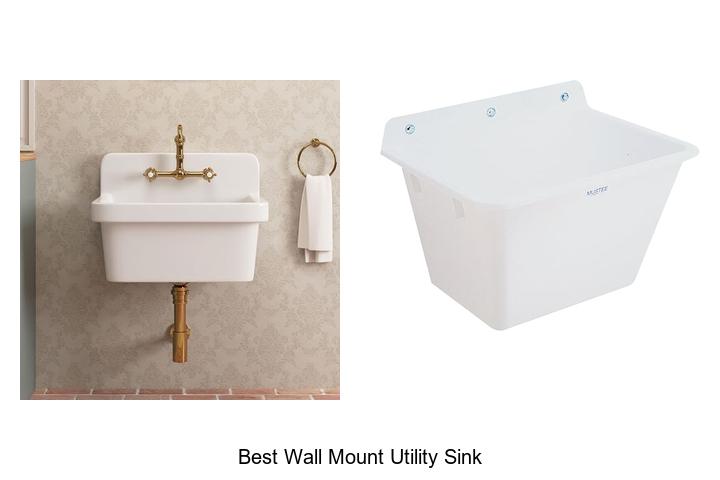 best wall mount utility sink
