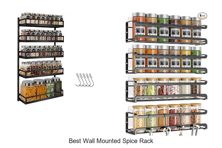 best wall mounted spice rack