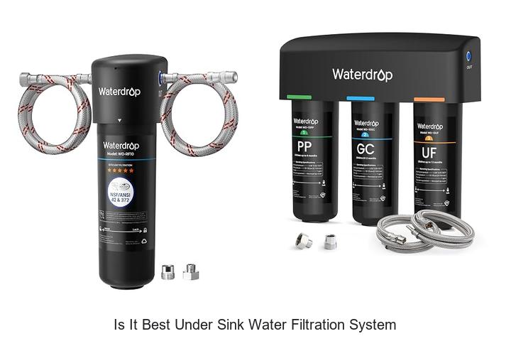 is it best under sink water filtration system